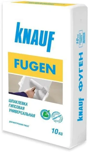 Шпатлевка Fugen KNAUF. РФ. Мешок 10 кг. Шпатлевка Fugen KNAUF. РФ. Мешок 10 кг.