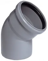 Отвод 45º для труб 32мм HTВ. РФ.