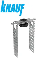 Подвес прямой антивибрационный KNAUF. Длина 30 см. Ребро 12 см. РФ.