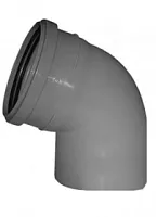Отвод 67º для труб 110мм HTВ. РФ.