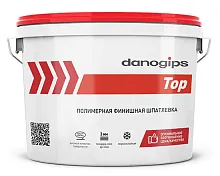 Финишная шпатлевка Danogips TOP. 10 л. РФ.