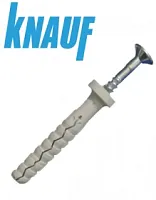 Дюбель ПВХ KNAUF K6*50. Нахлест. Пачка 100 шт. Австрия.