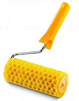 Валик с ручкой структурный, фактура-горошек Hardy. Длина 25 см. Польша.