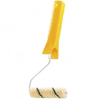 Валик с ручкой малярный Hardy Hardstar. Длина 10 см. Ворс 9 мм. Польша.