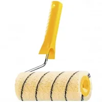 Валик с ручкой малярный Hardy Hardstar. Длина 18 см. Ворс 13 мм. Польша.