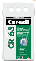 Гидроизоляция Ceresit CR-65, гидроизоляционное покрытие 5 кг, РБ.