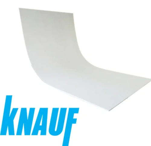 Гипсокартон KNAUF арочный 6,5х1200х2600 мм. Латвия.