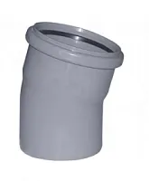 Отвод 15º для труб 50мм HTВ. РФ.