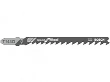 Пилка для лобзика Bosch T144D по дереву, быстрый рез. Швейцария.