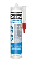 Герметик силиконовый Ceresit CS 25. 280 мл. Черный №18. РБ.
